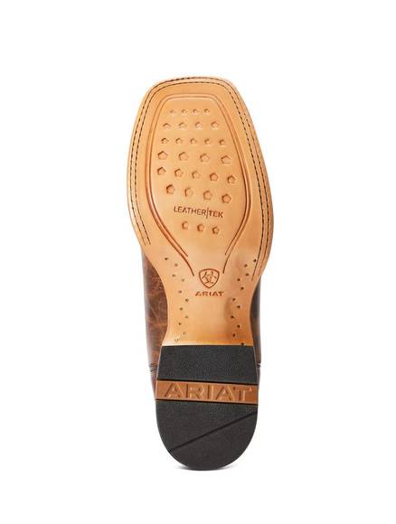 NEW ARIAT men's point ryder western boot - wide in dry creek tan - Picture 4 of 4